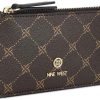 Nine West Women's Linnette Coin Card Case Wallet-2