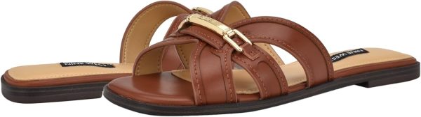 Nine West Women's Gabie Flat Sandal-4