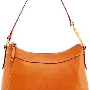 Dooney & Bourke Handbag, Florentine Large Cassidy Hobo Shoulder Bag - Natural florentine walnut