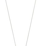 NINE WEST Women's Silver Adjustable Pendant Necklace, 40" L silver lake