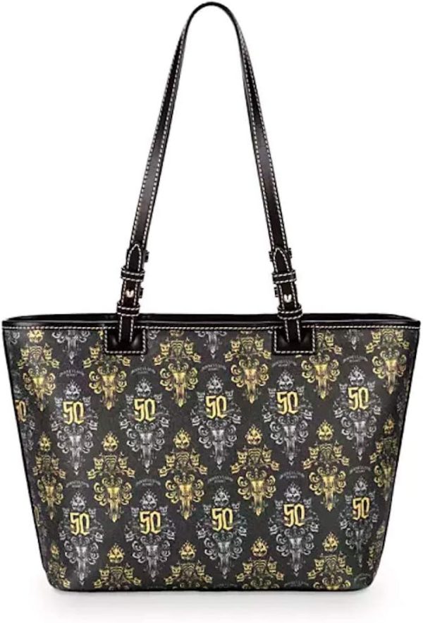 Disney Dooney and Bourke Haunted Mansion 50th Anniversary Tote disneyland