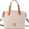 Dooney & Bourke Handbag, Wexford Leather Small Heidi Satchel - Oyster amp