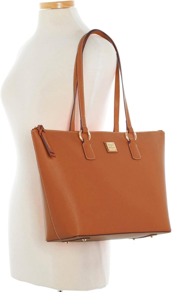 Dooney & Bourke Handbag, Saffiano Wren Zip Top Tote-4