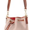 Dooney & Bourke Handbag, Pebble Grain Drawstring - Oyster handbags for women