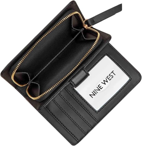 Nine West Lockup 9s French Wallet-3