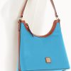 Dooney & Bourke Handbag, Pebble Grain Hobo Shoulder Bag - Sky Blue amp bourke handbag