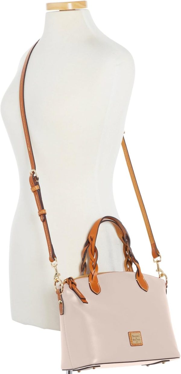 Dooney & Bourke Handbag, Wexford Leather Small Heidi Satchel - Oyster bourke street bakery surry hills