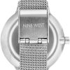 Nine West Women's Mesh Bracelet Watch-2