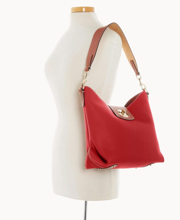 Dooney & Bourke Handbag, Pebble Turnlock Sac 30-4