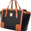 Dooney & Bourke Handbag, Wexford Leather Small Shopper Tote - Black dooney and bourke