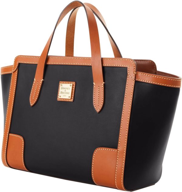 Dooney & Bourke Handbag, Wexford Leather Small Shopper Tote - Black dooney and bourke