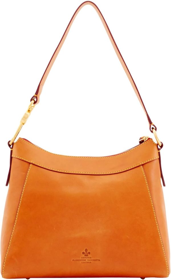 Dooney & Bourke Handbag, Florentine Large Cassidy Hobo Shoulder Bag - Natural bourke street mall