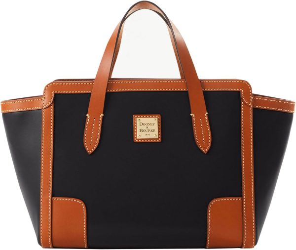 Dooney & Bourke Handbag, Wexford Leather Small Shopper Tote - Black bourke street bakery surry hills