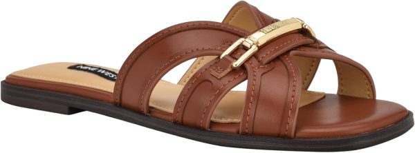 Nine West Women's Gabie Flat Sandal ninebot scooter