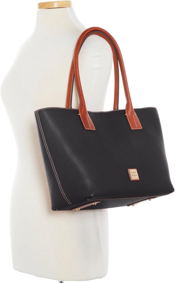 Dooney & Bourke Handbag, Pebble Grain Small Russel | Red-4