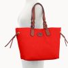Dooney & Bourke Tote Bags for Women, Nylon Shopper Tote Bag with Long Leather Shoulder Straps bags