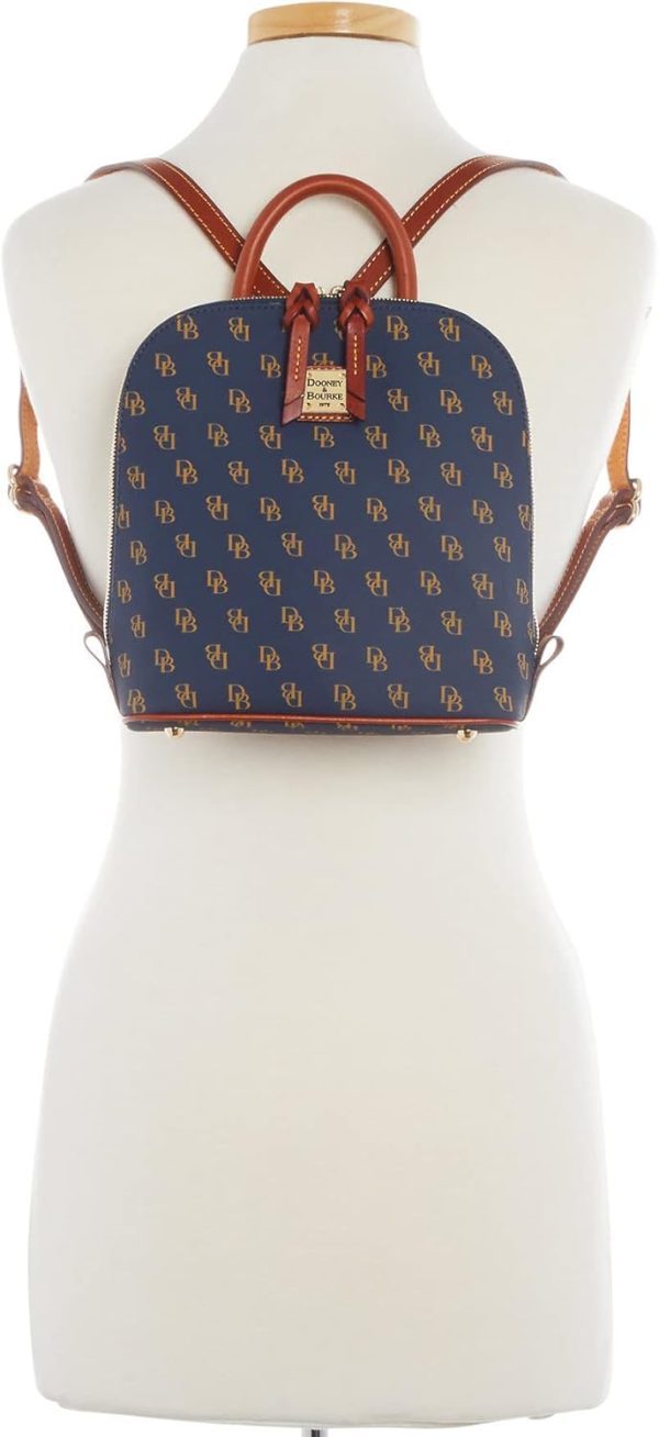 Dooney & Bourke Handbag, Gretta Small Zip Pod Backpack - Navy amp bourke handbag