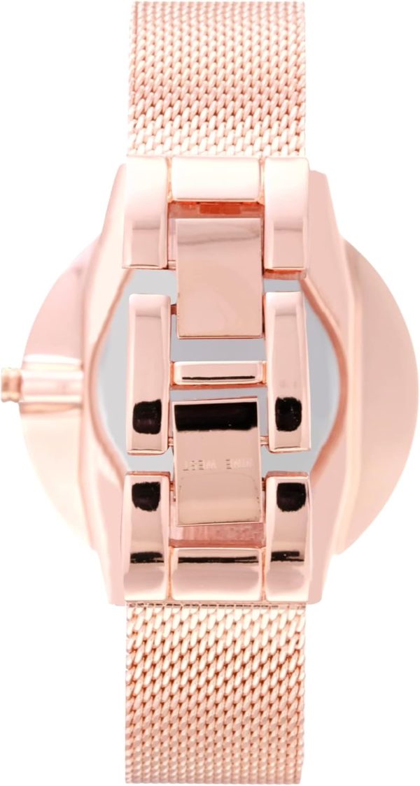 Nine West Women's Mesh Bracelet Watch-3