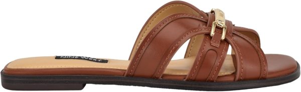 Nine West Women's Gabie Flat Sandal-3
