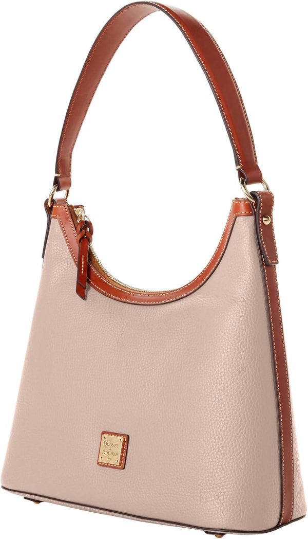 Dooney & Bourke Shoulder Bags, Pebble Grain Leather Hobo Purses for Women shoulder bag