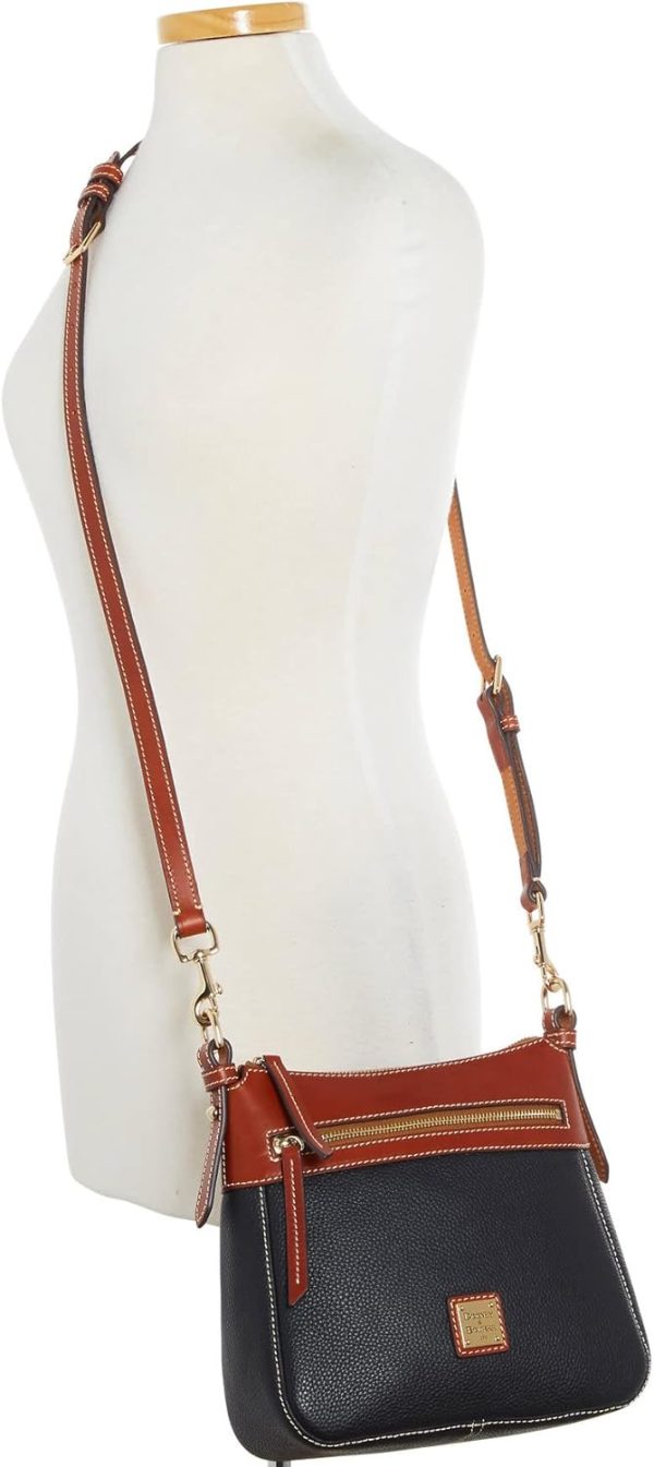 Dooney & Bourke Handbag, Pebble Grain Crossbody 25 - Black amp bourke handbag