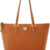 Dooney & Bourke Handbag, Saffiano Wren Zip Top Tote dooney & bourke lucca pebble leather large barlow tote