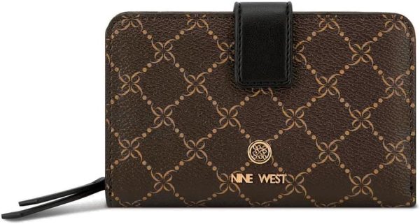 Nine West Lockup 9s French Wallet-1