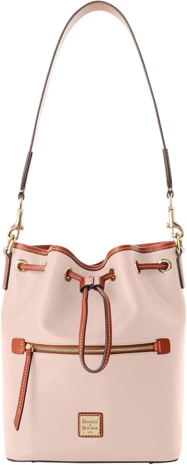Dooney & Bourke Handbag, Pebble Grain Drawstring - Oyster dooney and bourke