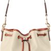 Dooney & Bourke Women's Drawstring in Pebble Grain Leather, Medium Sized Handbag with Closure amp review