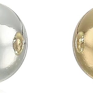 Nine West "Chain Gang" Knot Button Earrings western union