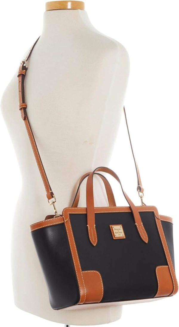 Dooney & Bourke Handbag, Wexford Leather Small Shopper Tote - Black wexford weather
