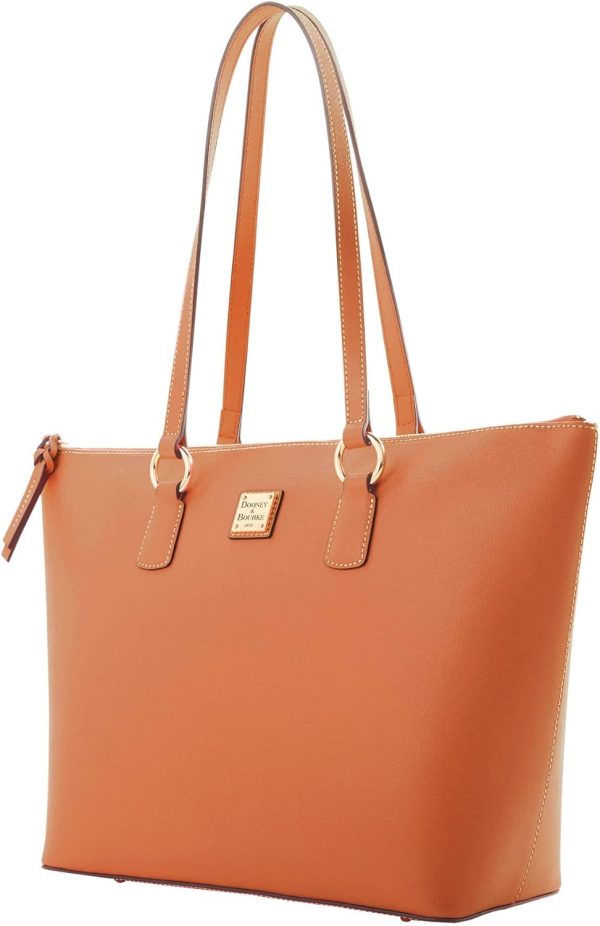 Dooney & Bourke Handbag, Saffiano Wren Zip Top Tote dooney &amp bourke handbag saffiano wren zip top tote ぶらっく