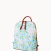 Dooney & Bourke Handbag, Plumeria Zip Pod Backpack - Blue bourke nsw