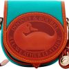 Dooney & Bourke Handbag, All Weather Leather 2 Duck Bag Crossbody - Spearmint ample