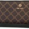 Nine West Lockup 9 Zip Around Wallet with Wristlet nine inch nails