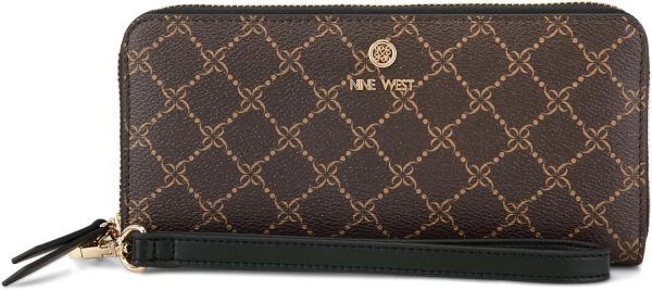 Nine West Lockup 9 Zip Around Wallet with Wristlet nine inch nails