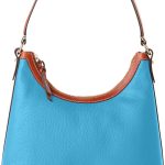 Dooney & Bourke Handbag, Pebble Grain Hobo Shoulder Bag - Sky Blue bourkes hk