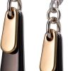 Nine West Women's Shaky Drop Leverback Earrings Tri Tone western university