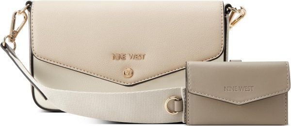 Nine West womens Peaches Flap Crossbody With Card Case women s jackets