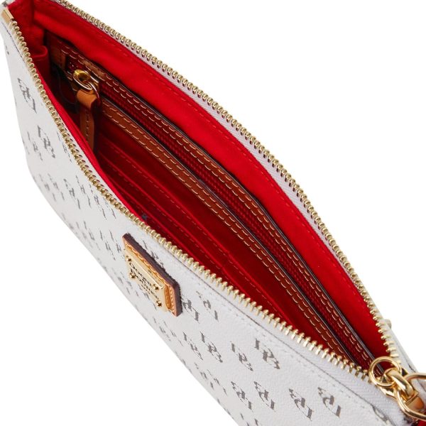 Dooney & Bourke Handbag, Blakely Large Wristlet - Bone dooney bag