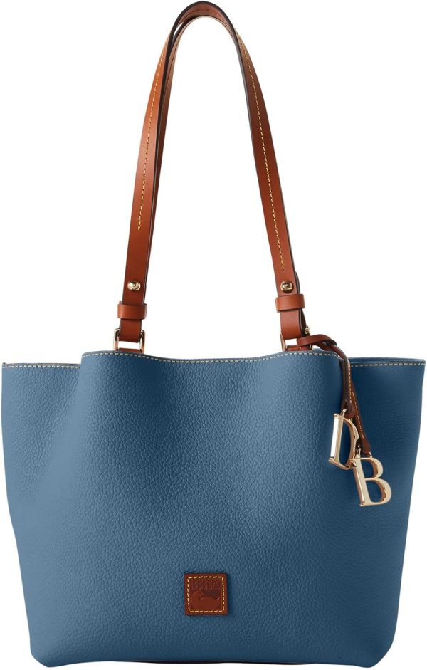 Dooney & Bourke Handbag, Pebble Grain Small Flynn Shoulder Bag - Jeans dooney & bourke website