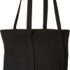 Women's Microfiber Small Vera Tote Bag womens microfiber small vera tote bag black