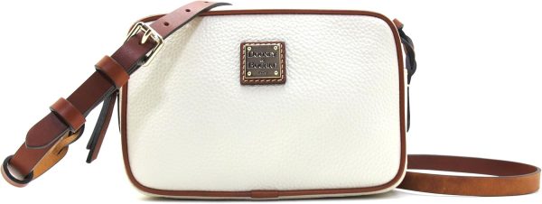 Dooney & Bourke Handbag, Pebble Grain Loni Crossbody - White amp review
