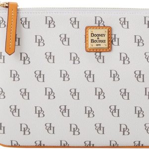 Dooney & Bourke Handbag, Blakely Large Wristlet - Bone blakely parka- cr
