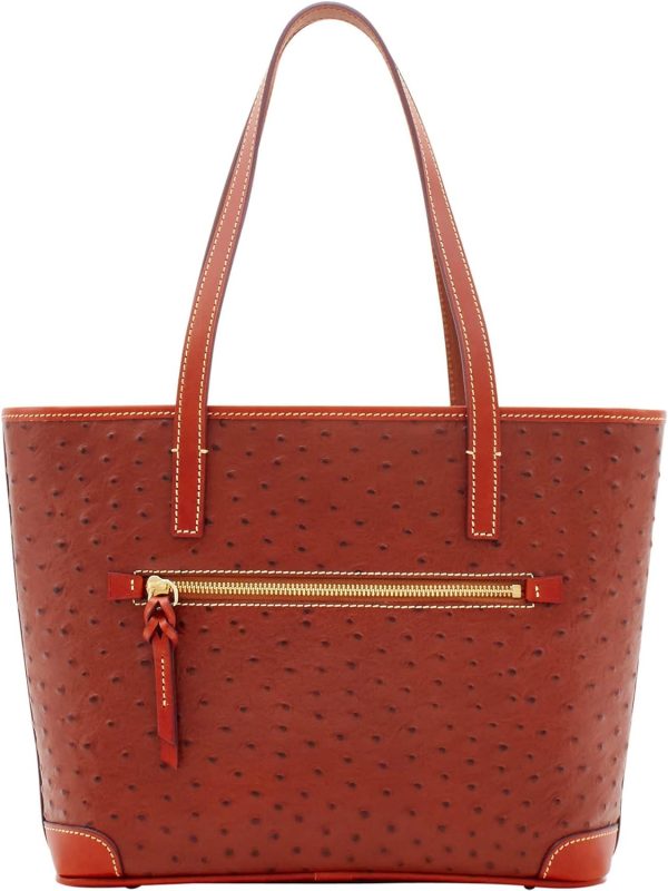Dooney & Bourke Ostrich Charleston Bag-3