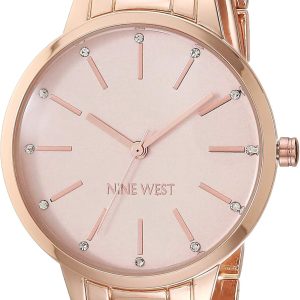 Nine West Women's Crystal Accented Bracelet Watch ninebot scooter
