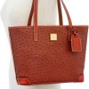Dooney & Bourke Ostrich Charleston Bag-4