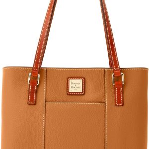 Dooney & Bourke Handbag, Pebble Grain Small Lexington Tote - Sand handbag sale