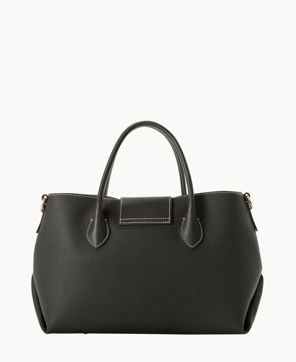 Dooney & Bourke Handbag, Pebble Turnlock Handle Tote 30 | Red amp bourke handbag