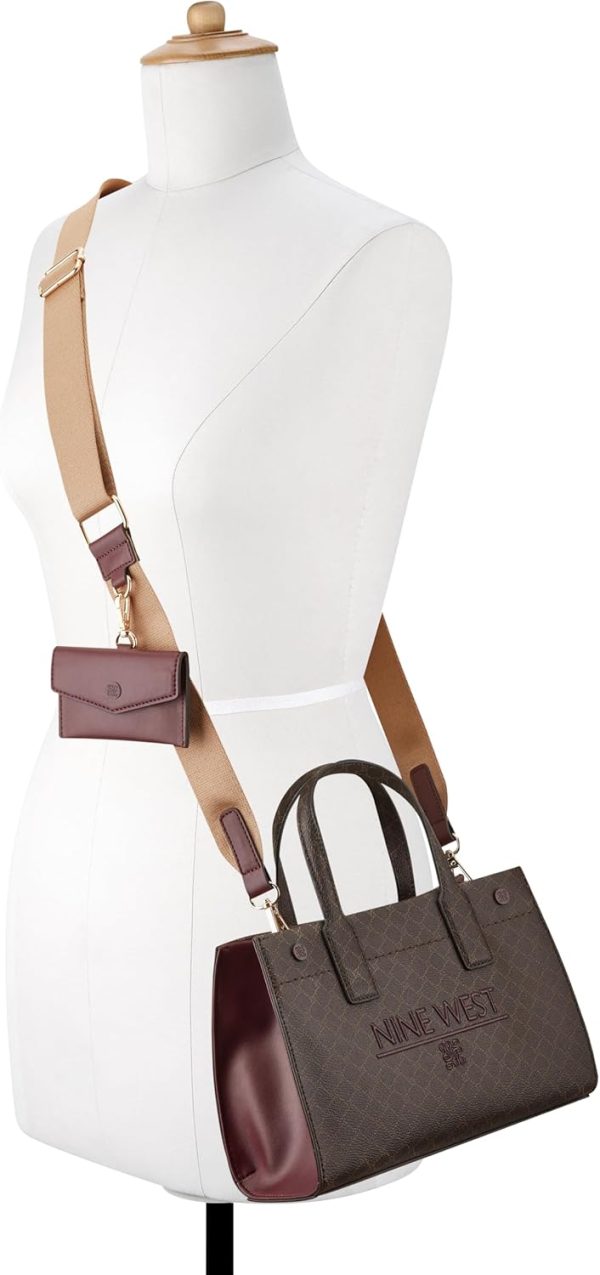 Nine West womens Pauline Mini Tote Crossbody-1